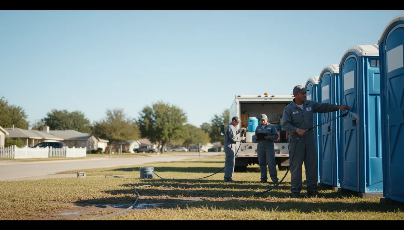 Long-Term Portable Toilet Rental in Crescent, IA near me